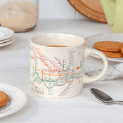 Tube Map Mug