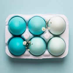 Ombre eggs