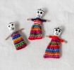 Skull worry doll - Assorted (SINGLE)