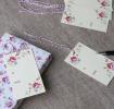 Set Of 6 La Petite Rose Gift Tags