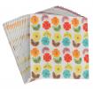 Pack Of 20 Mid Century Poppy Cocktail Napkins