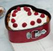 Red Heart Shaped Cake Tin Large