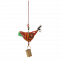 Cloth Bird Hanging Decoration (assorted Colours)