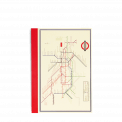 A6 Notebook - Tfl Heritage Tube Map