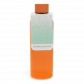 Rubber coated steel bottle 500ml - Orange
