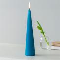 Tall cone candle - Dark blue 