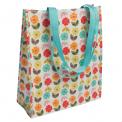 Mid Century Poppy Shopping Bag
