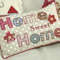 Mini Patchwork Home Sweet Home Cushion