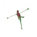 Stretchy Green Gecko