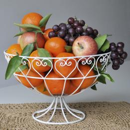 Sweetheart Wire Fruit Bowl