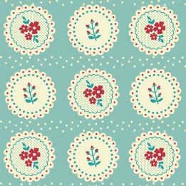 5 Sheets Of Vintage Doily Design Wrapping Paper