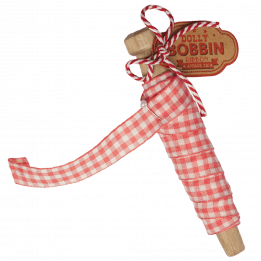 Dolly Bobbin Ribbon Pink Gingham