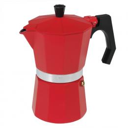 Classic Espresso Coffee Pot Red