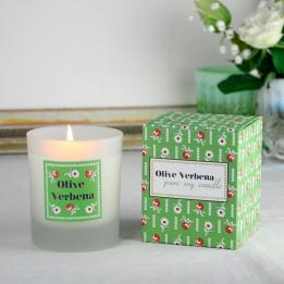 Soy Candle Olive Verbena