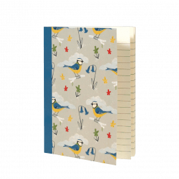 Blue Tits Design Notebook A6