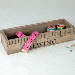Rustic Craft Sewing Box