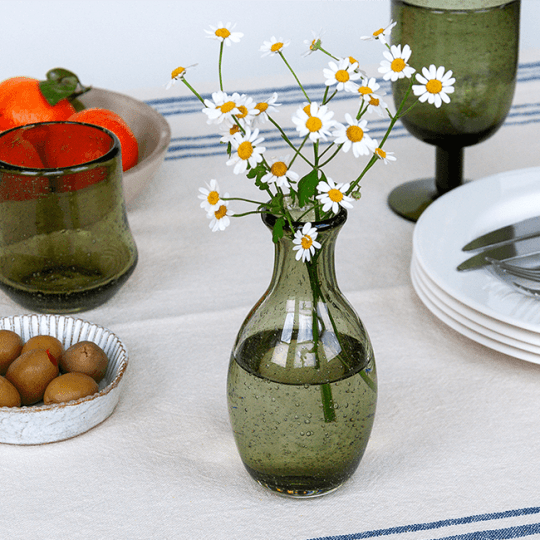 Olive-green-vase