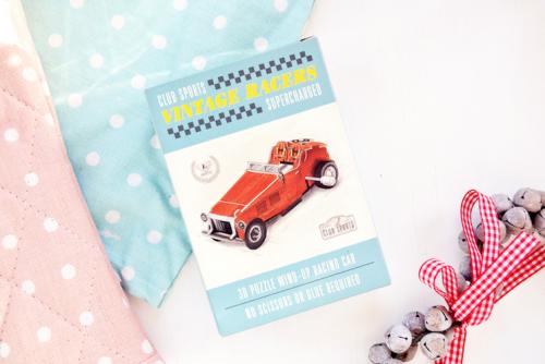 dotcomgifthop make your own wind up vintage racing car