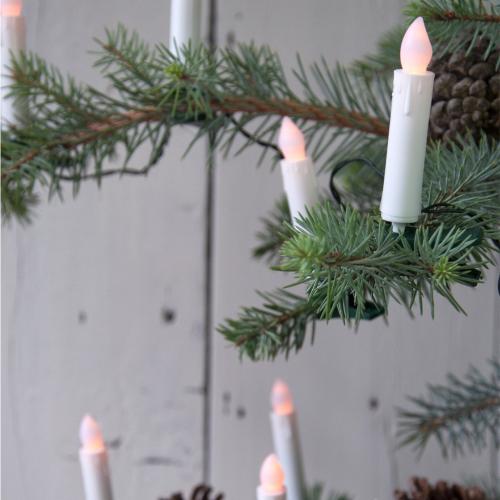 Flickering Christmas candle LED lights