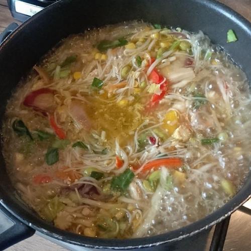Tired Mum of Two's healthy chicken ramen noodle recipe