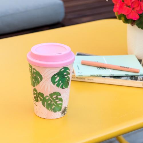 tropical-palm-plastic-travel-cup
