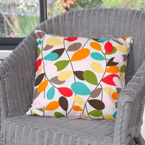 vintage ivy pattern cushion from dotcomgiftshop