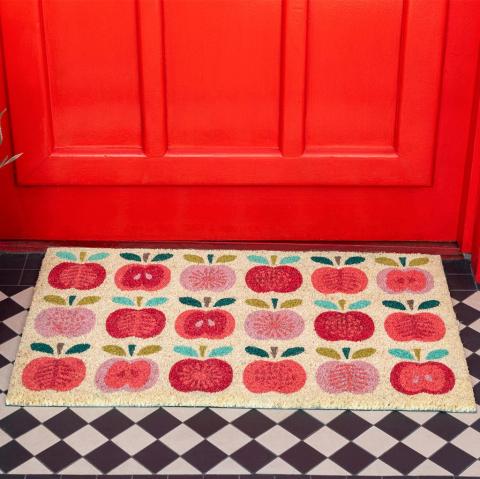 Vintage Apple coir doormat