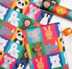 Animal Friends Wrapping Paper (5 Sheets)