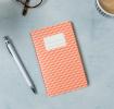 Small Orange Abstract Notebook