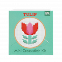 Mini Cross-Stitch Kit - Tulip