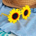 Funglasses - Yellow sunflower sunglasses