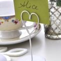 Place Setting White Heart