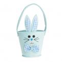 Blue Bunny Easter Egg Basket