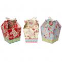Set Of 3 Paisley Park Panettone Gift Boxes With Tags