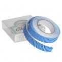Blue Stripe Fabric Sticky Gift Tape