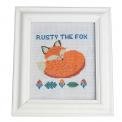 Rusty The Fox Cross-Stitch Kit