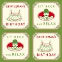 Gentleman'S Birthday Wrapping Paper (5 Sheets)