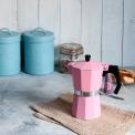 Classic Espresso Coffee Pot Pink