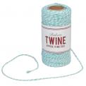 Turquoise And White Bakers Twine