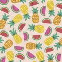 Tropical Fruit Wrapping Paper (5 Sheets)