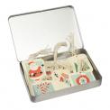 36 Festive Family Gift Tags In A Tin