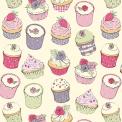 Cupcake Wrapping Paper (5 Sheets)