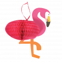 Flamingo Honeycomb Decoration