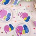 Monsters Of The World Paper Plates (pack Of 8)