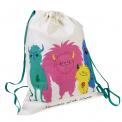 Monsters Of The World Drawstring Bag