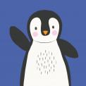 Penguin Animal Friend Card