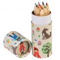 Red Riding Hood Colouring Pencils (set Of 12)