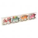 Set Of 4 Party Train Cookie Cutters
