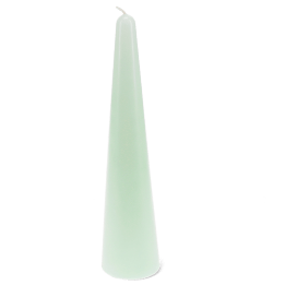 Tall cone candle - Mint green