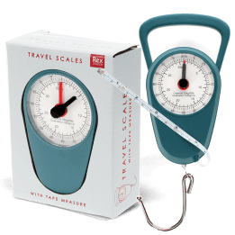 Travel scales - Petrol blue
